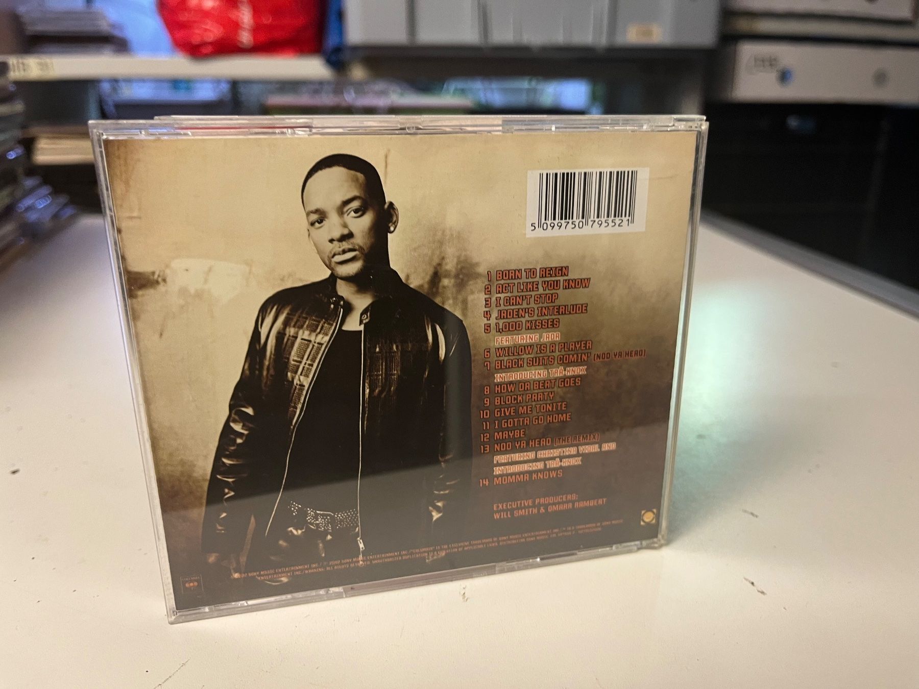 CD: Will Smith - Born to Reign - HH22D – Usato da Küsnacht ZH venduto da swisssales.net 1