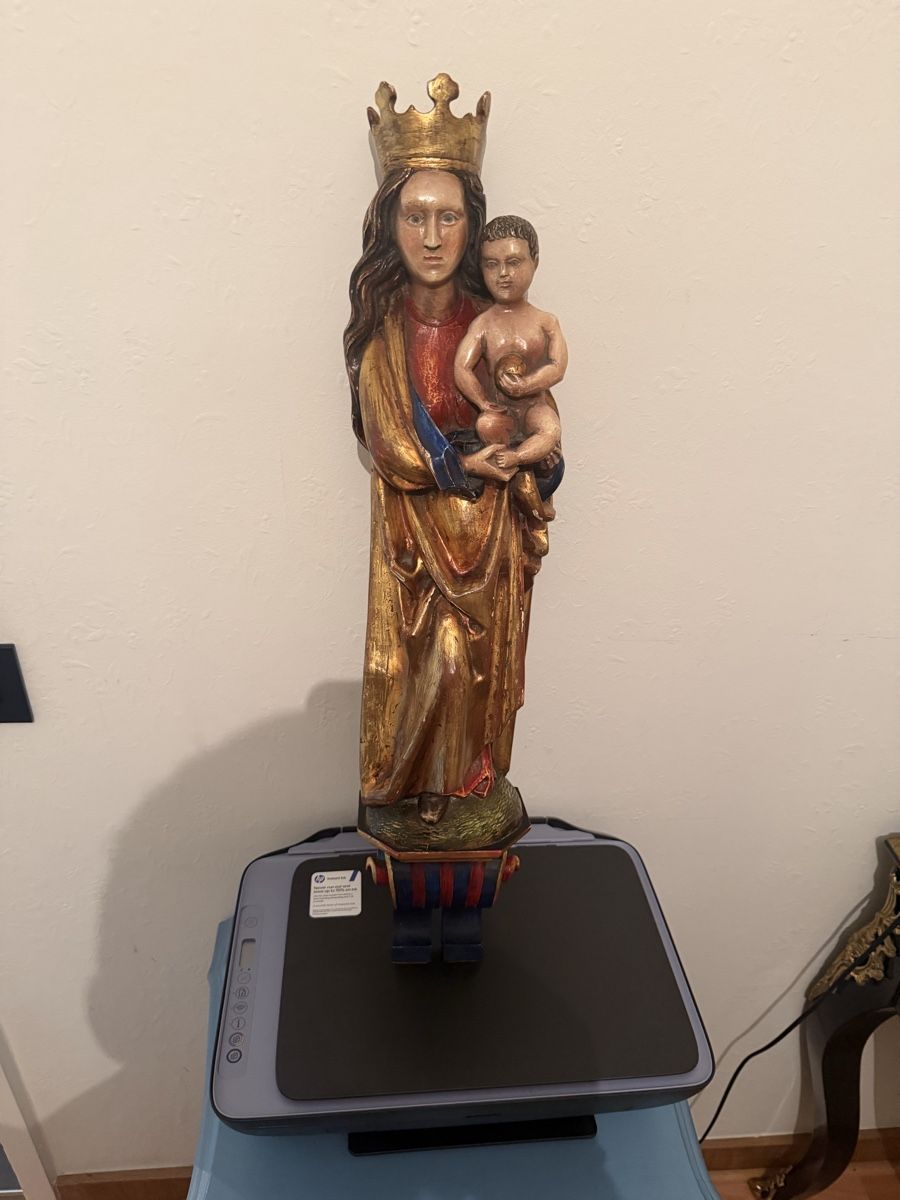 Sculptures & Statues: Heilige figur Maria mit kind 68cm – D'occasion à Neuchâtel par gar_7pbl 1