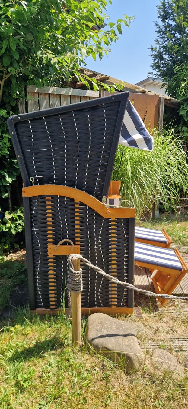 Chaises longues: Gartensitzbank Strandkorb Liege – D'occasion à Gurmels par langlaufmitanlauf 1