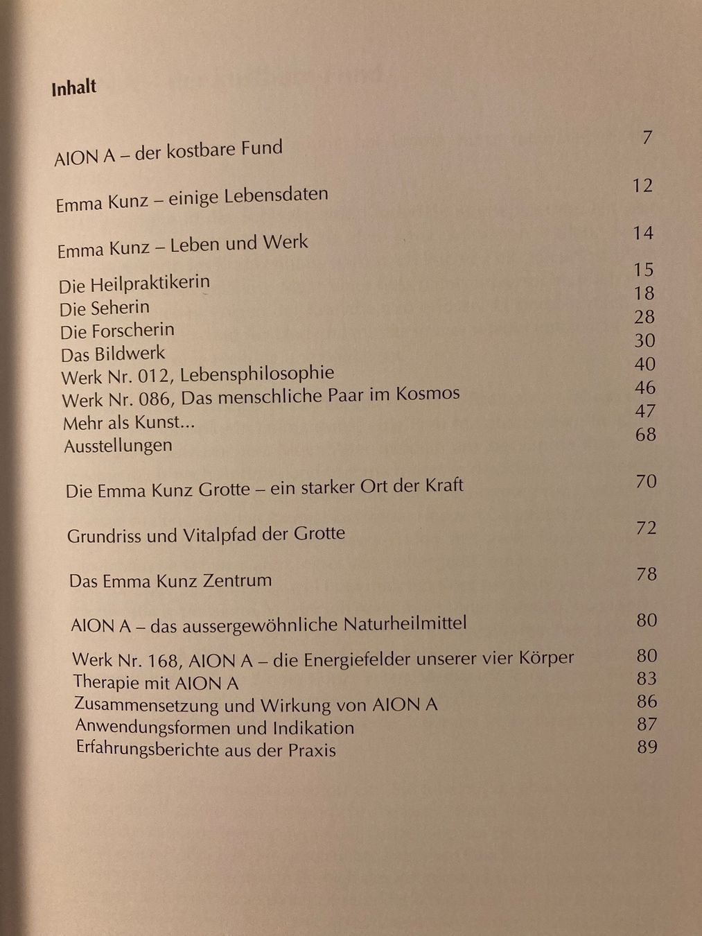 Libri: Emma Kunz,  1892 - 1963 – Usato da Baden venduto da Yoyo1 2