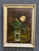Gemälde / Rose im Glas von HANS ZAUGG      (ID S352)