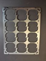 Feller Befestigungsplatte 4x3 / 12x52mm vertikal