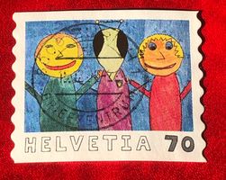 CH Briefmarken Vollstempel   