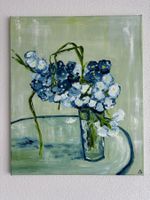 Blumenstillleben inspiriert von Van Gogh, Ölgemälde