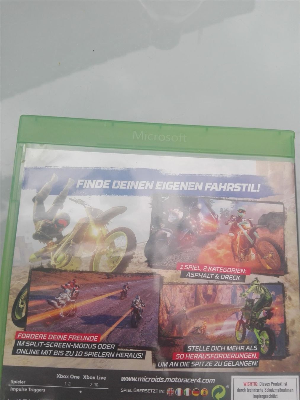 Microsoft Giochi: MR4 Motoracer      (XBox One) – Usato da St.Galllen venduto da elkaphone 2