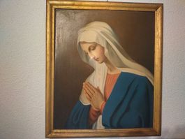 Maria Bild Gemälde Porträt der Mutter von Jesus