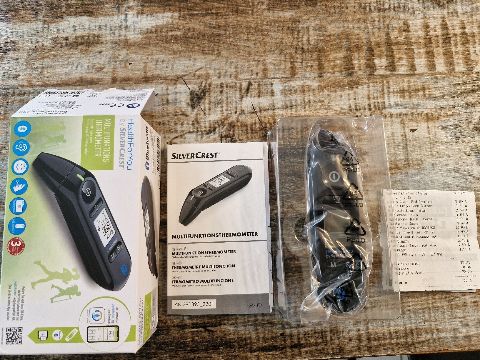 Misurare: Thermometer Multifunktion NEU! – Nuovo e nell'imballaggio originale da Biberist venduto da Bonduelle