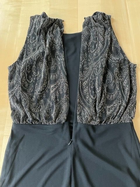 Vestiti: Partykleid, schwarz-silbrig Gr. 38 – Usato da Zürich venduto da Carmen06 3