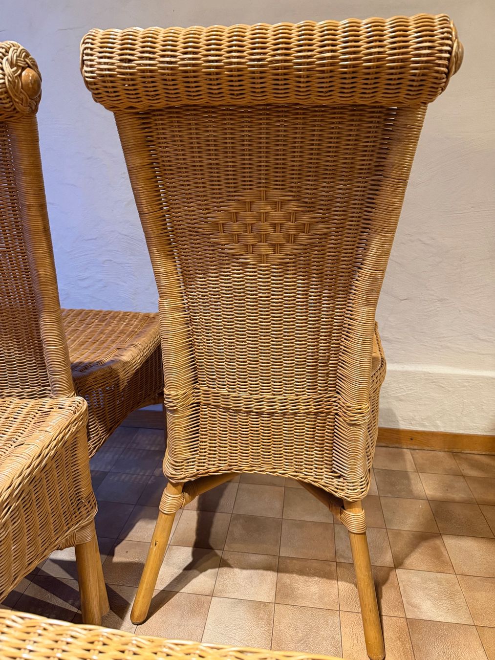 Sedie: 4 Rattanstühle – Usato da Thun venduto da Astralbern 3