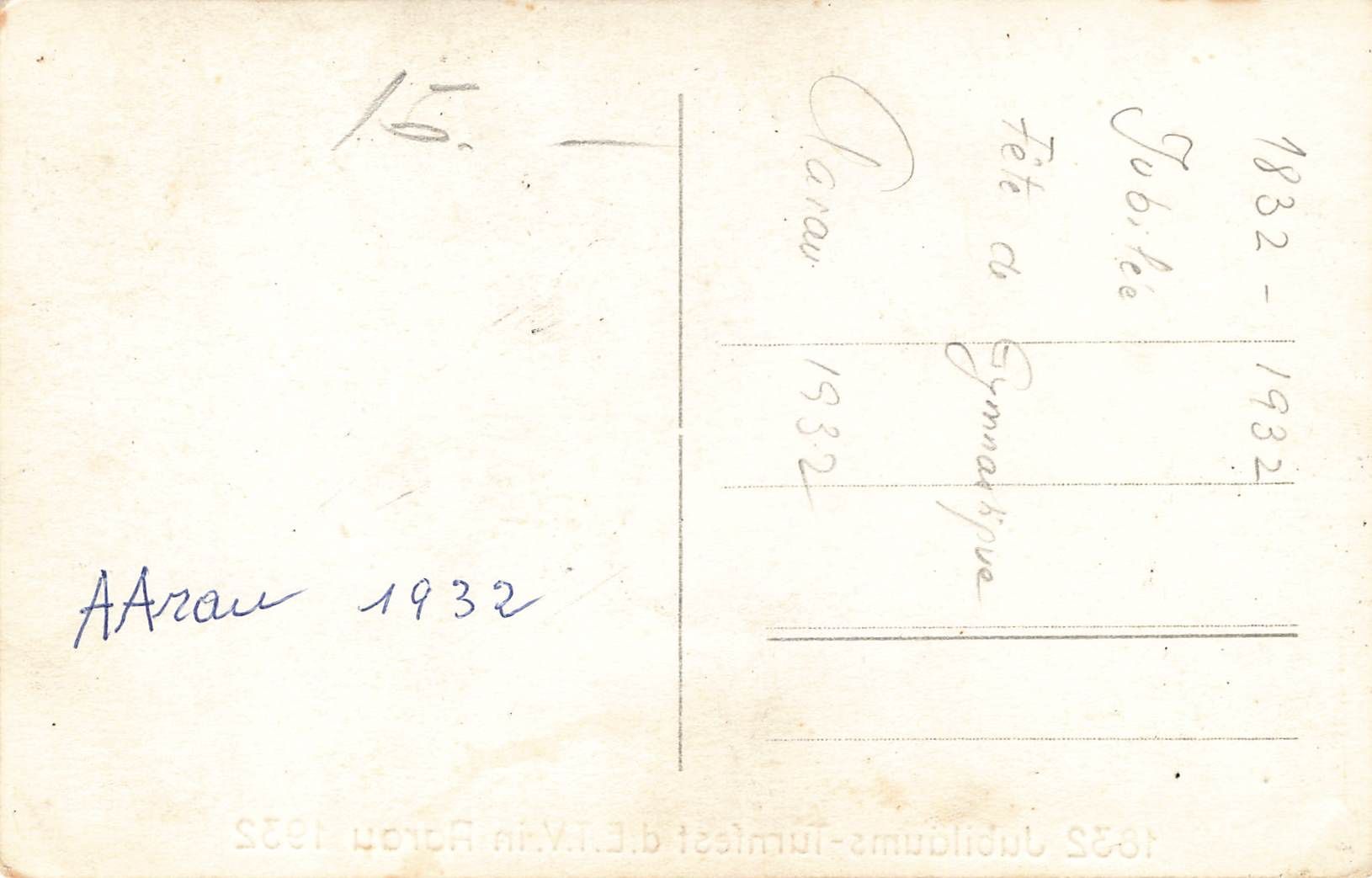 Cartoline postali: Aarau 1932 – Usato da Biasca venduto da Blenio71 1