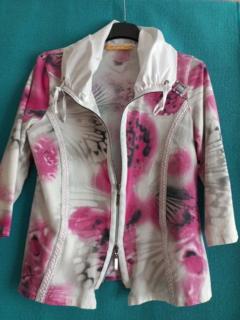 Jersey Jacke Gr. M - Marke: BIBA