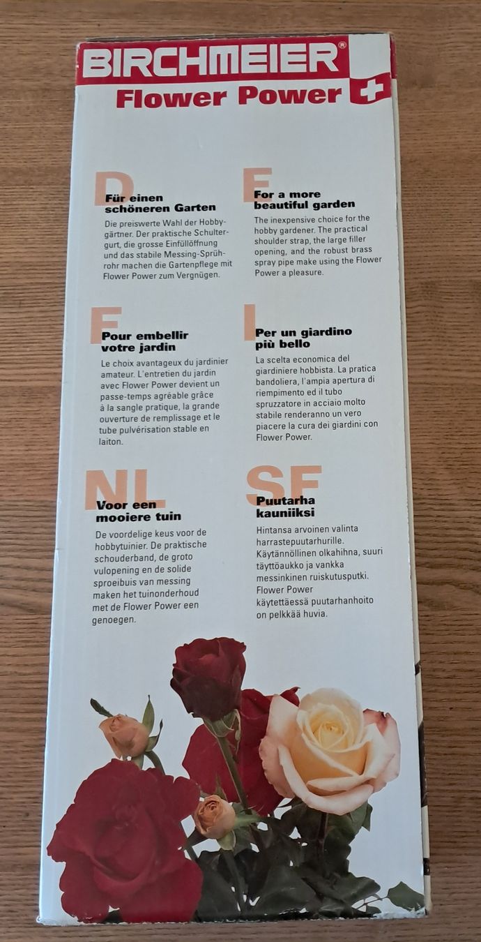 Tecnologia medica: Birchmeier Flower Power 5 Gartenspritze – Usato da Adlikon b. Andelfingen venduto da Kraemse 4