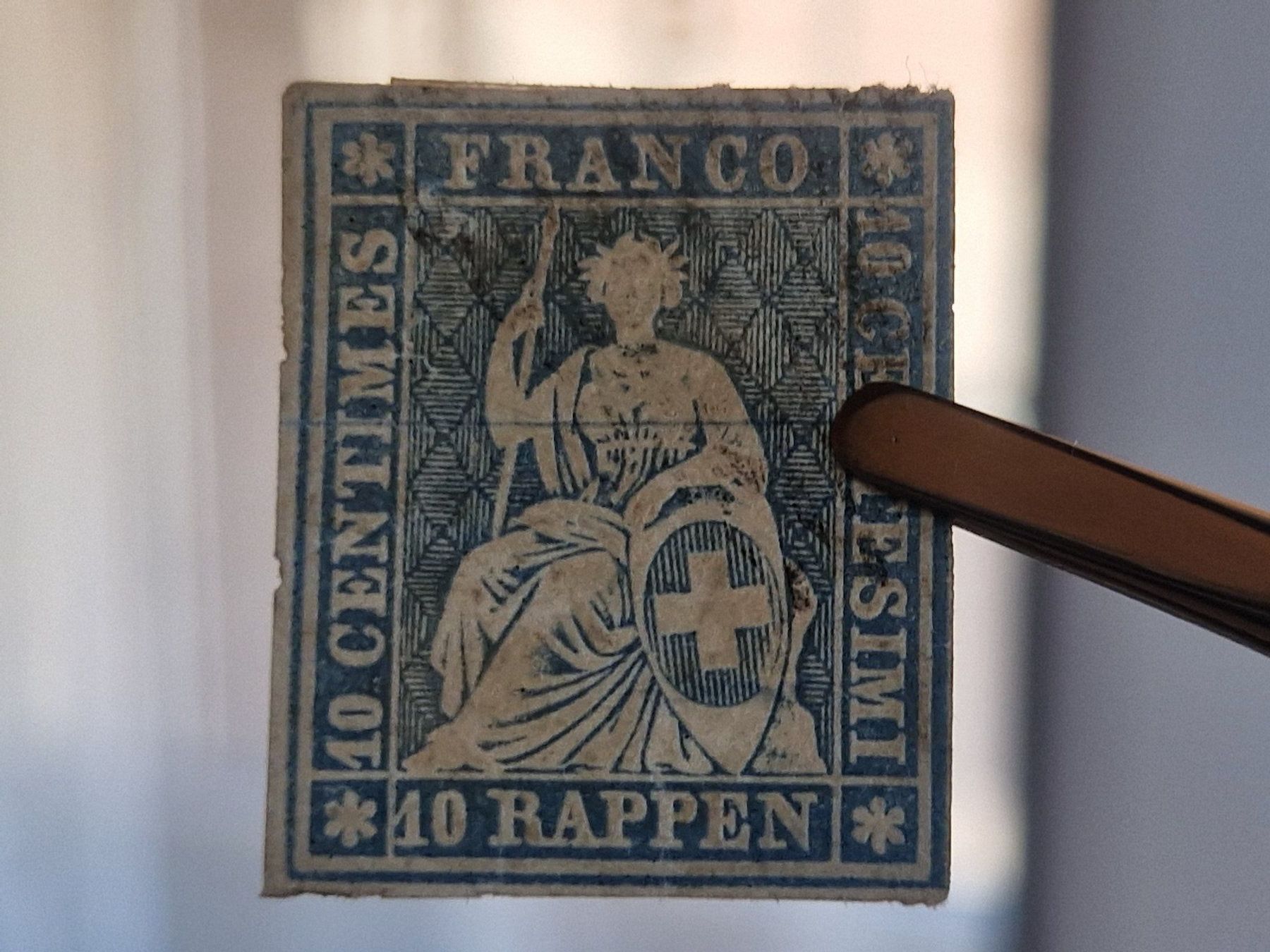 Tutti i francobolli: Strubel 23B, signiert, ab 1.- – Usato da Burgdorf venduto da Glossy01 4