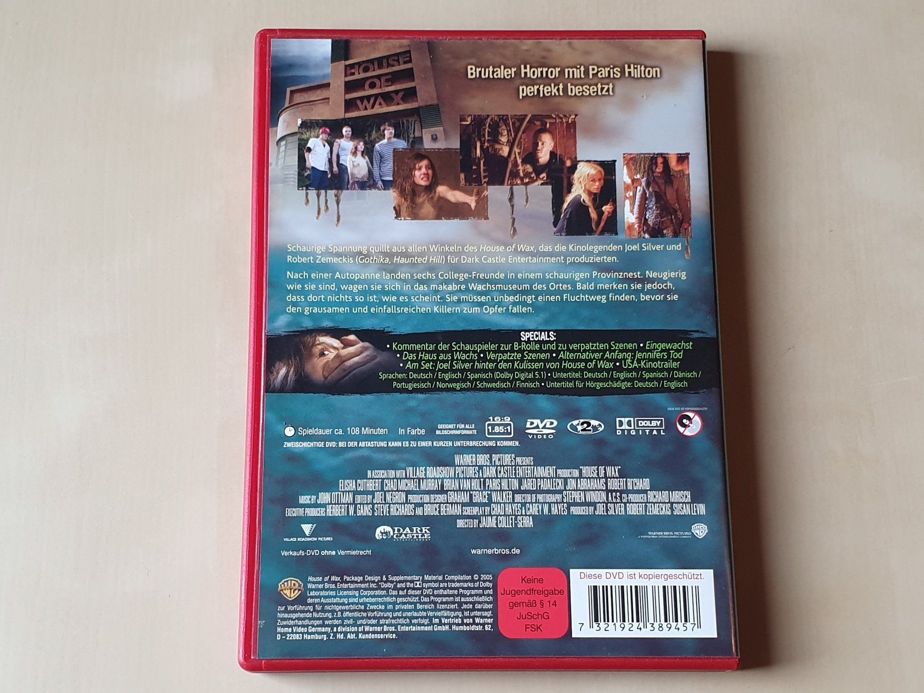 Tous les DVDs: House of Wax – D'occasion à Stansstad par collectorsshop 1