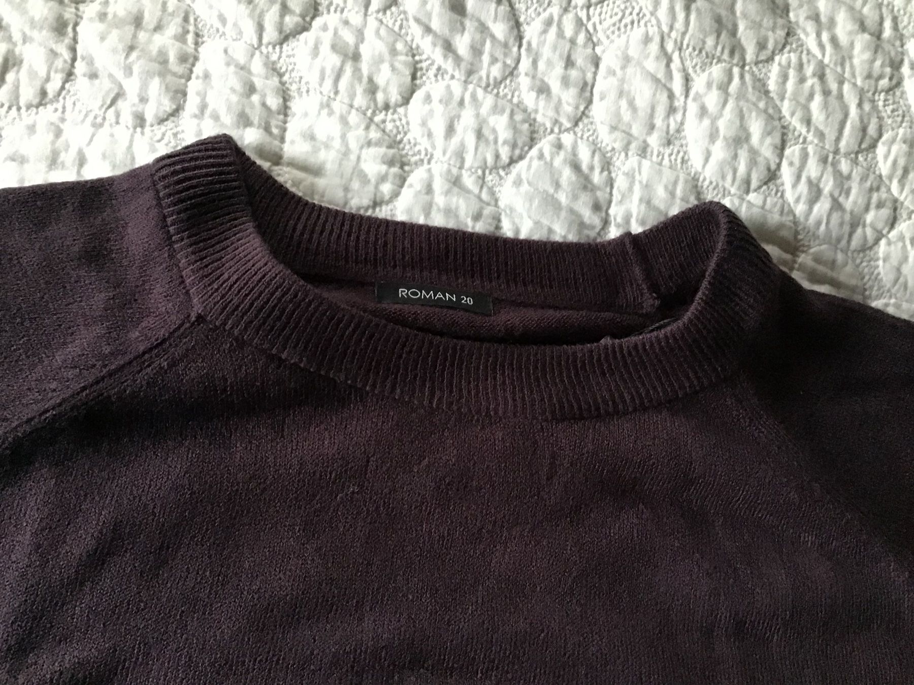 Maglioni & Felpe: Damen Pullover von Roman dunkelviolett – Nuovo e nell'imballaggio originale da Weggis venduto da Tupferl 1