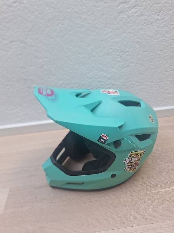 Caschi: Bell sanction2  Kinder Fullface Helm MTB Sanction – Usato da Elgg venduto da Delirium_Mountains