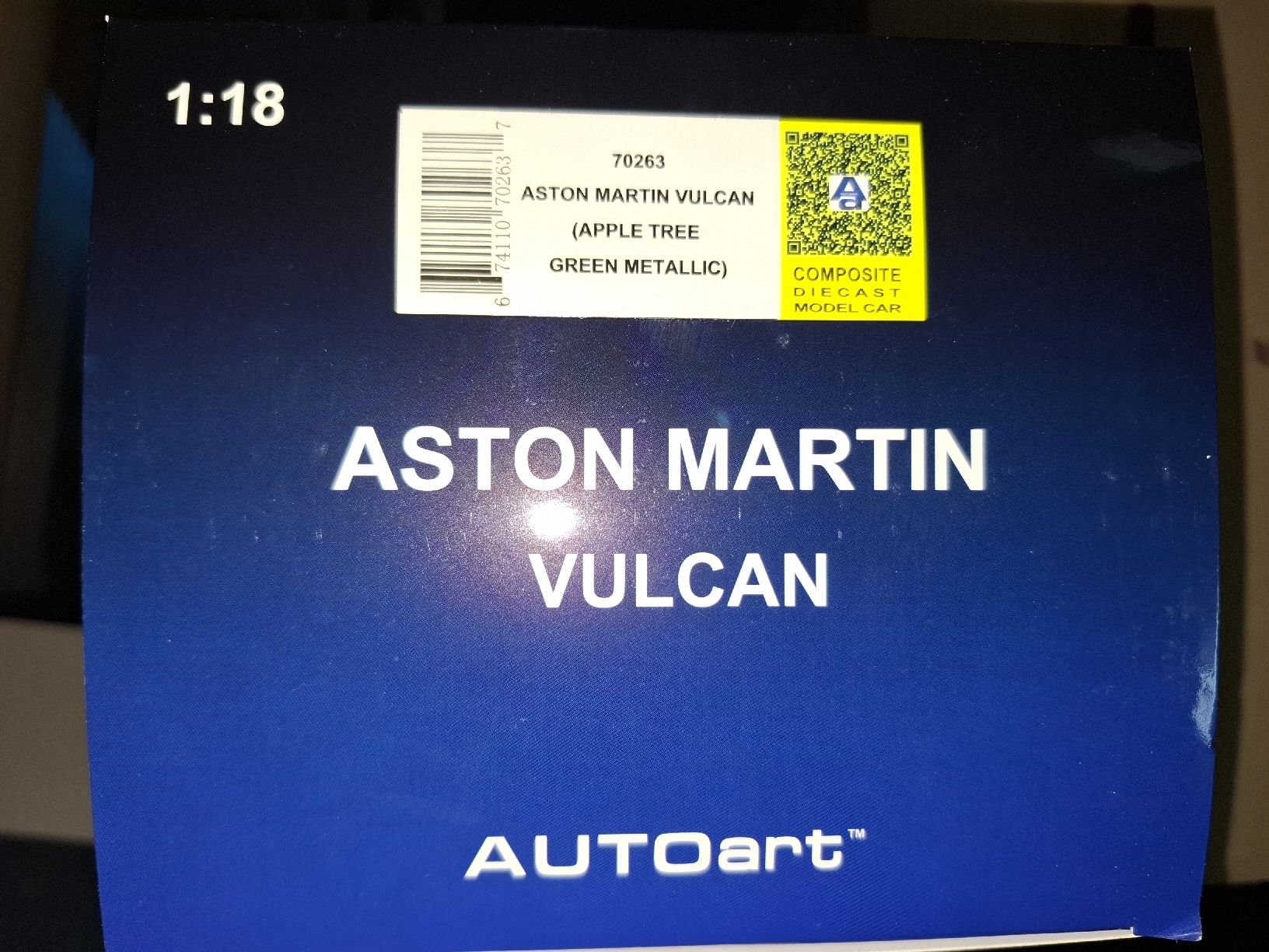Autoart Modellini d'auto: Autoart Aston Martin Vulcan 1:18 – Nuovo e nell'imballaggio originale da Gipf-Oberfrick venduto da Edii45 2