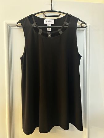 Joseph Ribkoff Blusentop: Gr. 38, schwarz, A-Linie