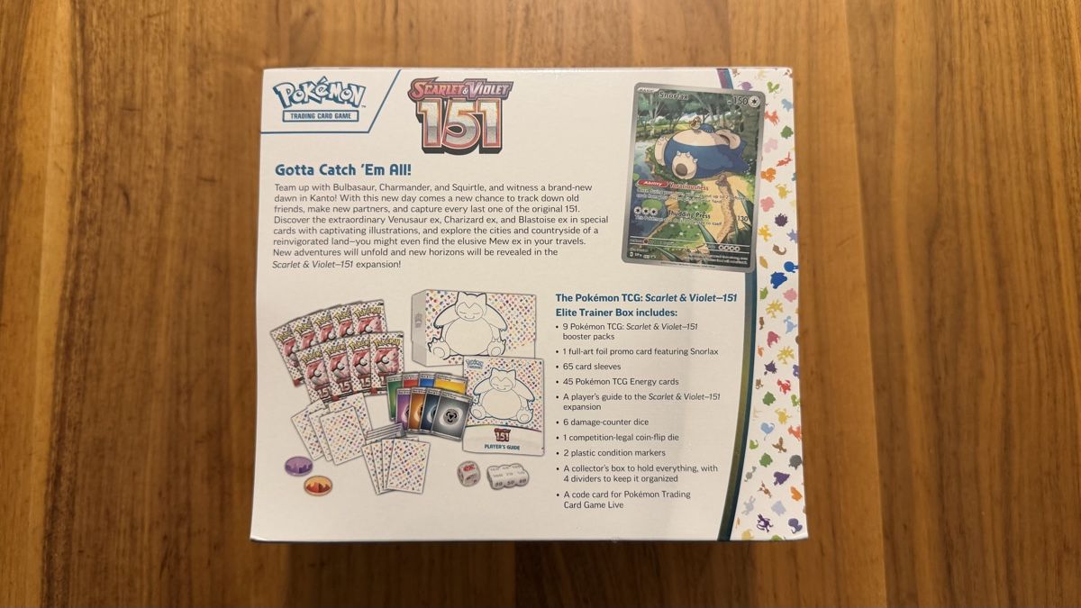 Pokémon Carte collezionabili: Pokémon 151 Elite Trainer Box ENG sealed – Nuovo e nell'imballaggio originale da Bonaduz venduto da Snake86 4