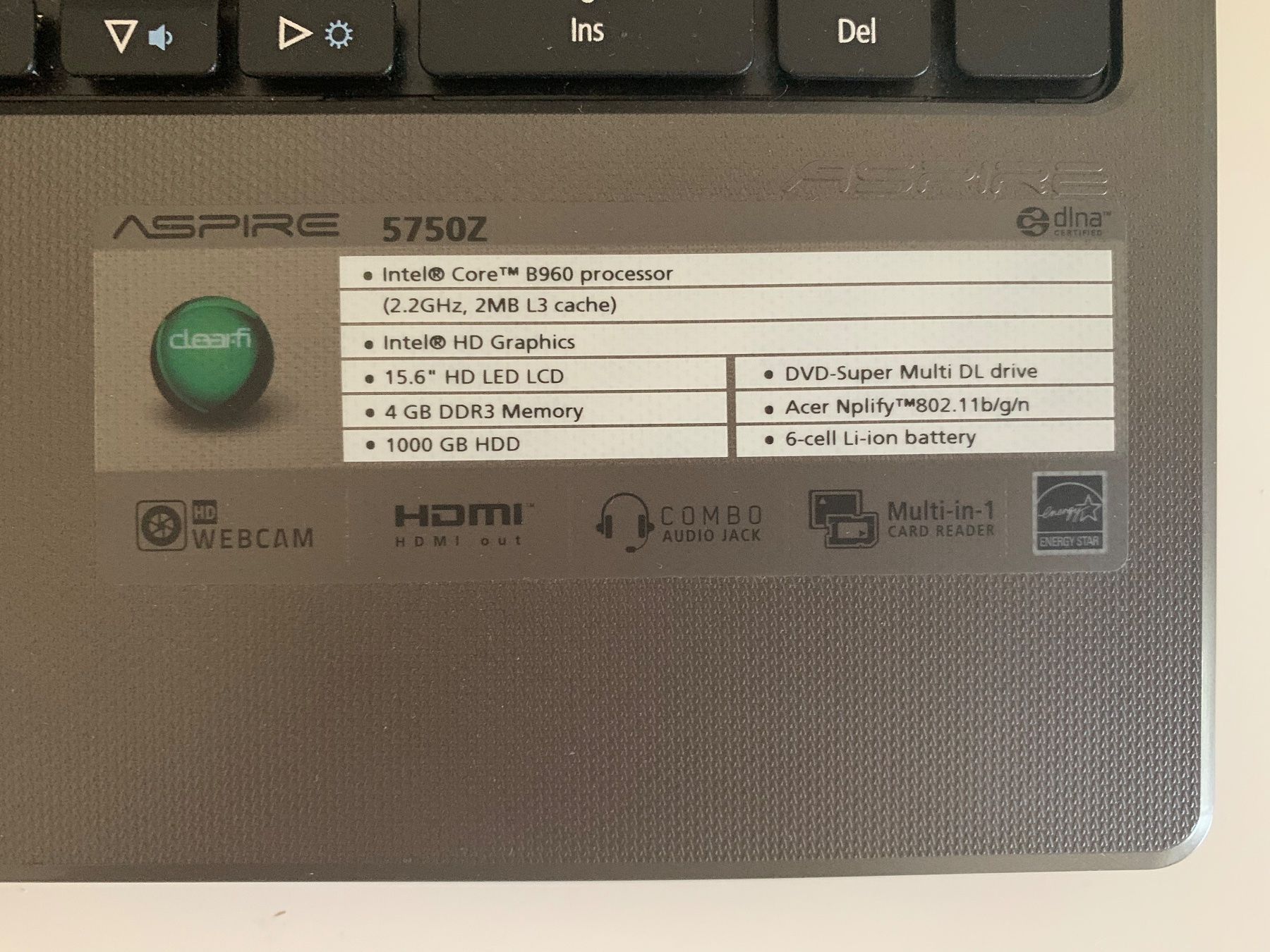 Acer Notebook: Laptop acer ASPIRE – Nuovo (secondo la descrizione) da Zürich venduto da ThaliaL 5