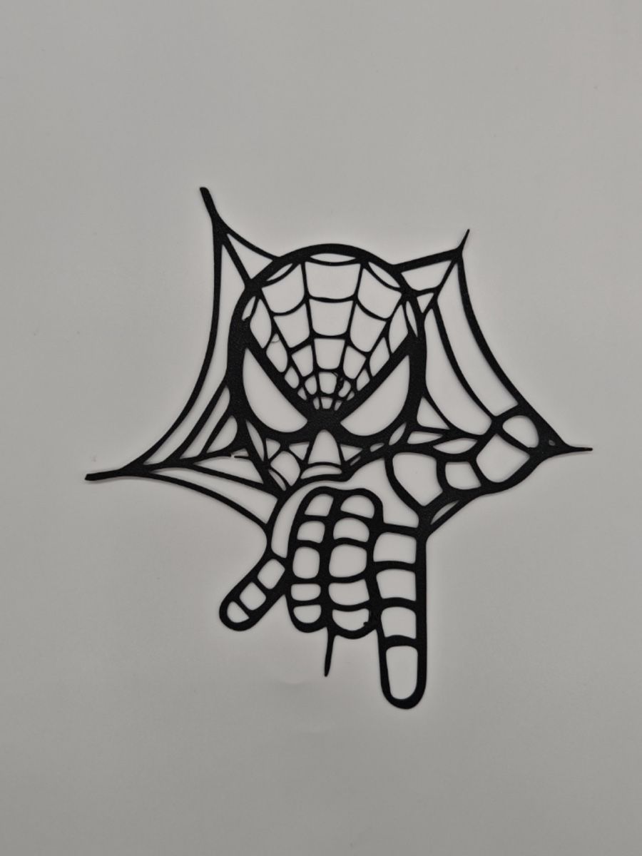 Tutte le decorazioni: Spiderman Wall Art Black Spiderweb New – Nuovo (secondo la descrizione) da Dübendorf venduto da del_82k8 1