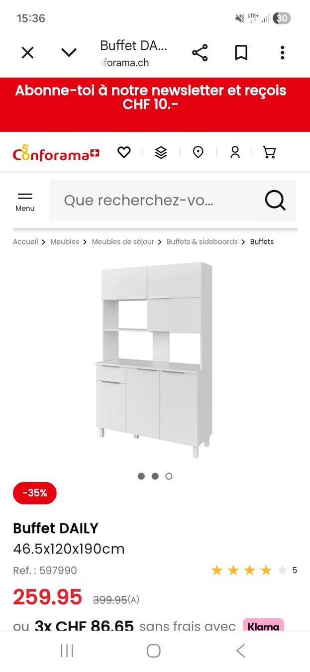 Credenze: meuble de cuisine – Usato da Biel/Bienne venduto da Wensol 5