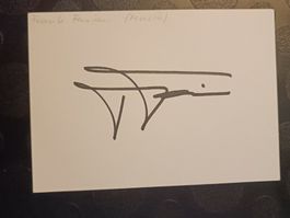 Frank Farian - in Person Autogramm