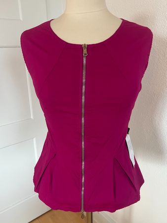 Colora Damen Bluse, Gr. S, Dunkelpink, NEU