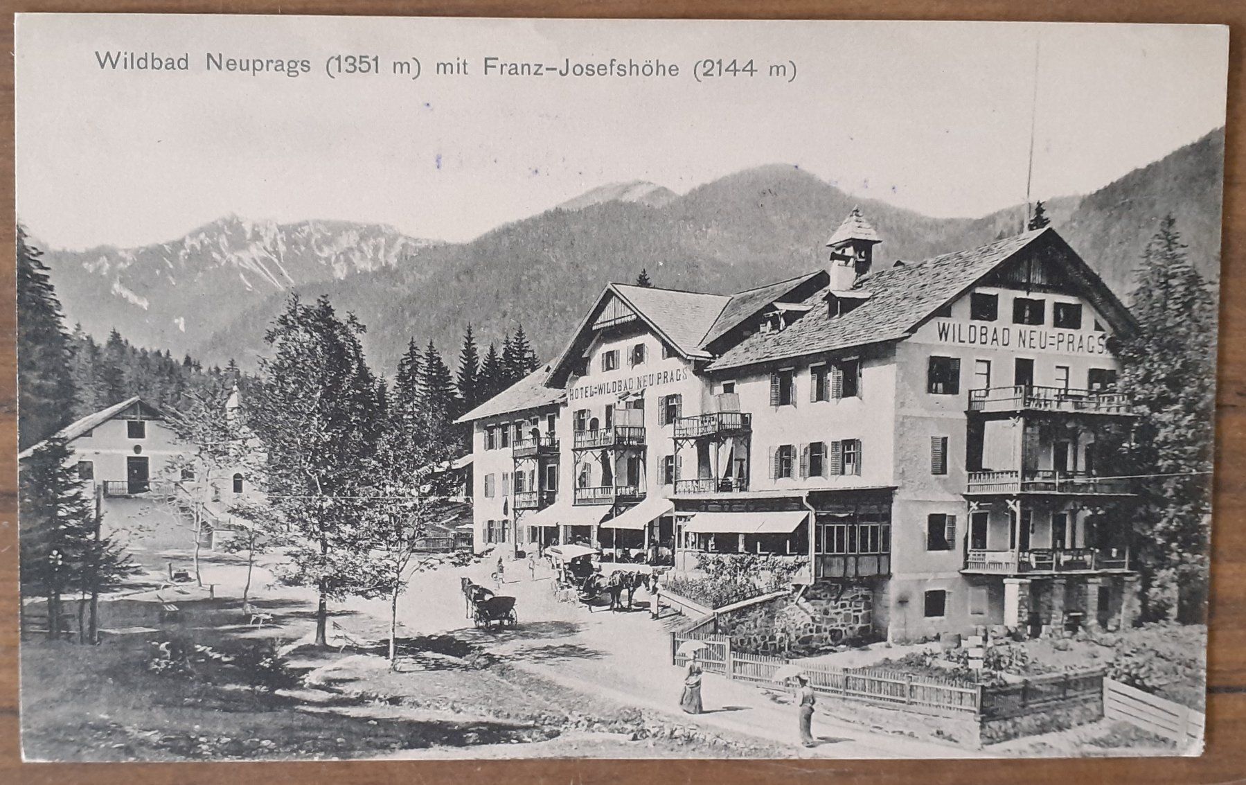 Cartes postales: Ansichtskarte Wildbad Neuprags, Dolomiten – D'occasion à Mörschwil par aik_x8mc