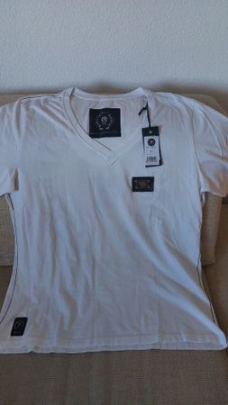 T-Shirt (Geissens) Roberto Geissini, Grösse M weiss