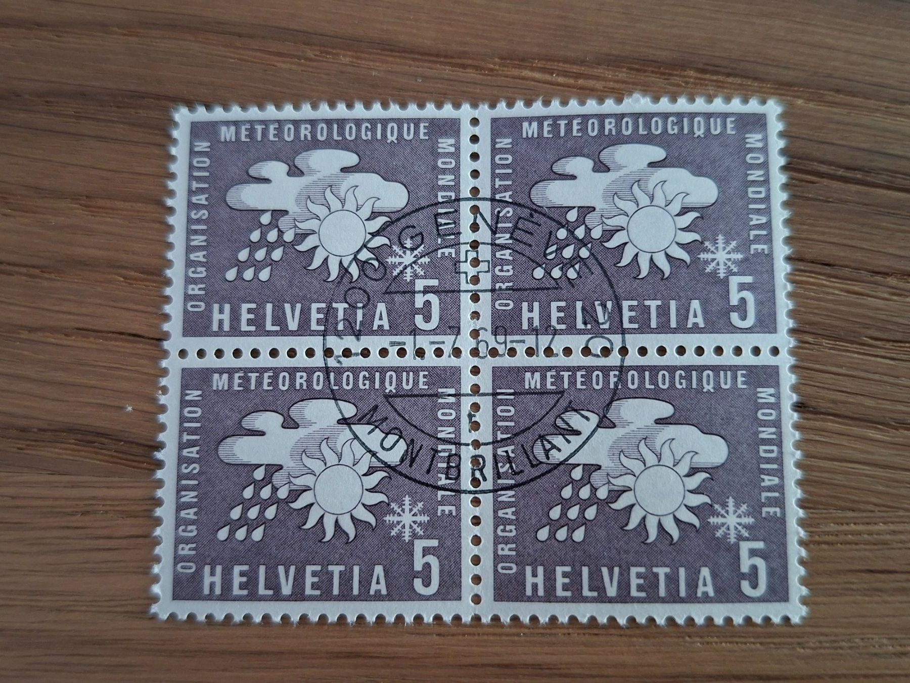 Tutti i francobolli: Dienstmarken: 4er Blocks: OMM – Nuovo (secondo la descrizione) da Hinterkappelen venduto da 1399 2