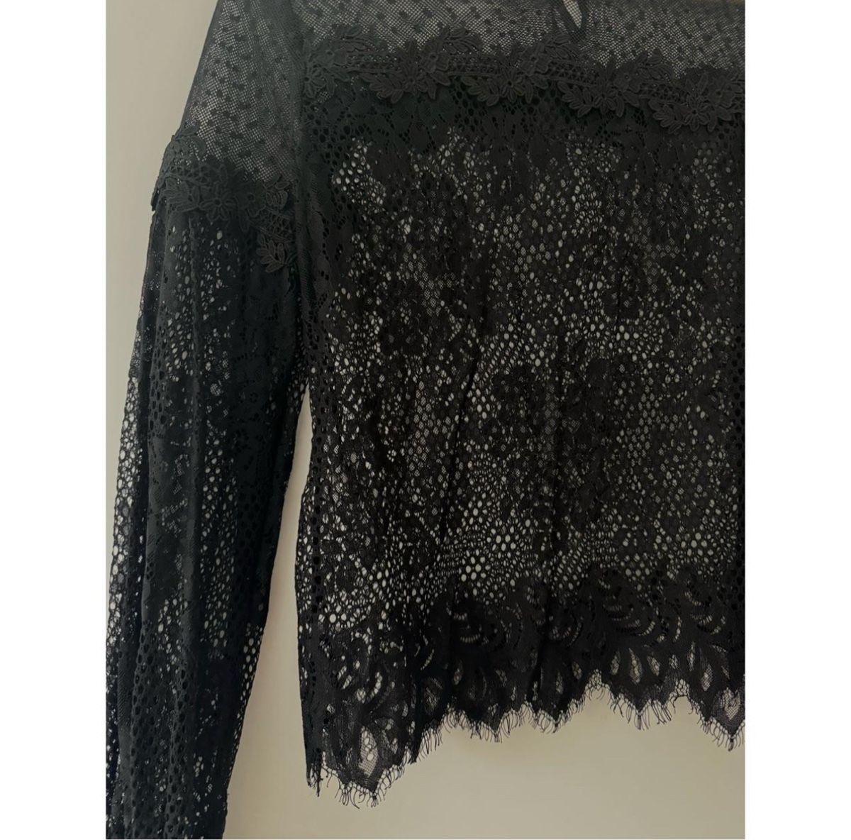 Maje Camicette: Maje black lace blouse – Usato da Paradiso venduto da Edith_store 1