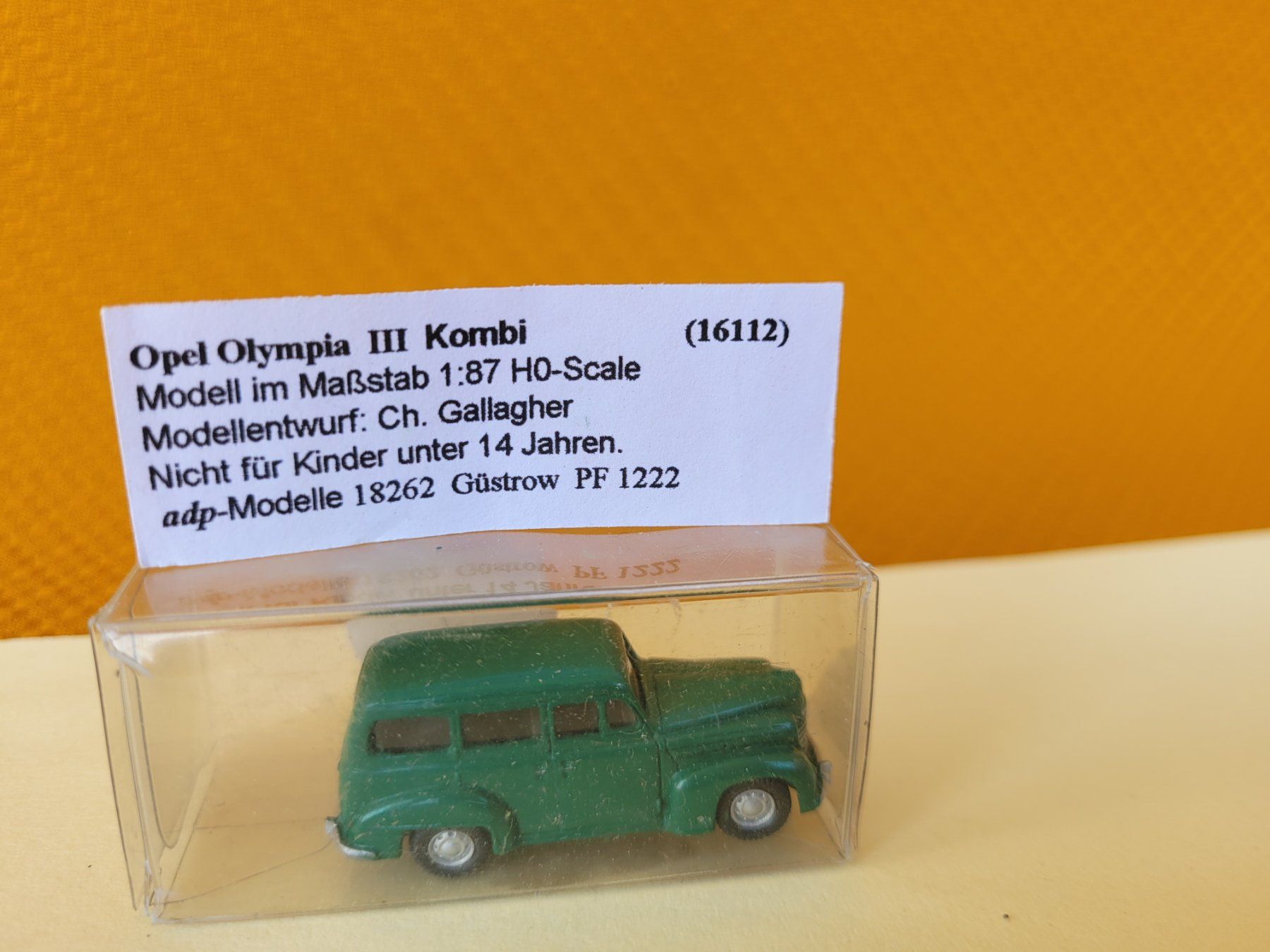 Opel Modellautos: Opel Olympia  Kombi 1950-1953 ADP 1:87 – Gebraucht aus Domdidier von Bimbo57