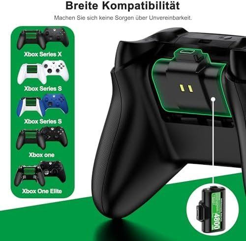 Batterie: Xbox Controller Akku 2 4800 mWh kompatibel One Elite Series – Nuovo e nell'imballaggio originale da Hundwil venduto da pac_6jh8 5