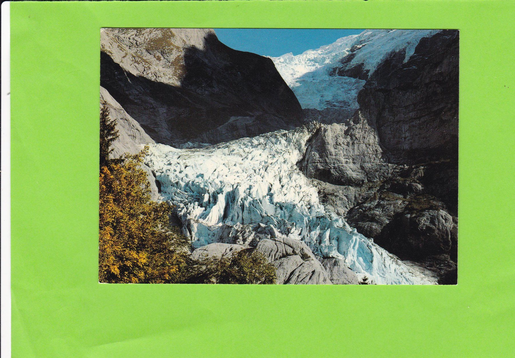 Cartoline postali: Oberer Grindelwaldgletscher – Usato da St. Peterzell venduto da neckertal