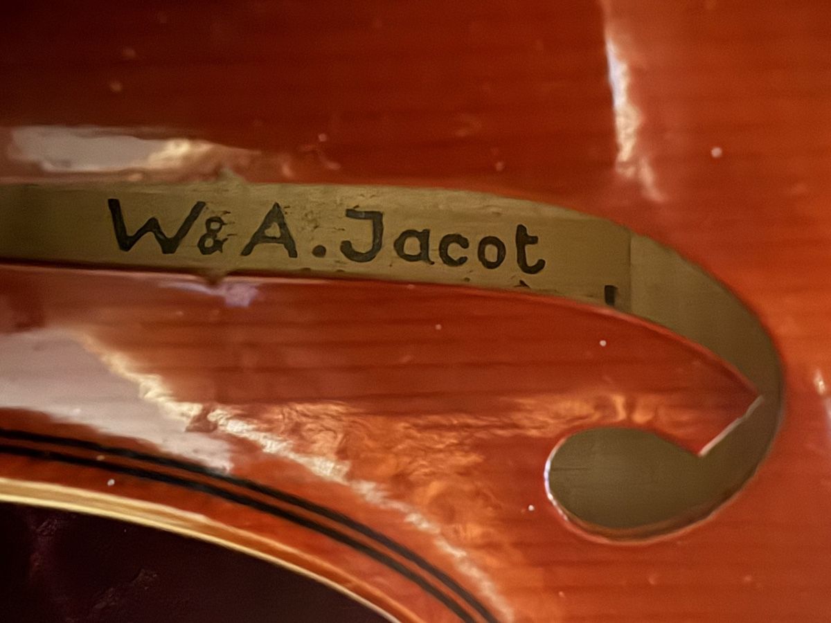 Instruments de musique: Violon 4/4 W&A Jacot 1949 – D'occasion à Cormondrèche par Mr.Douny 2