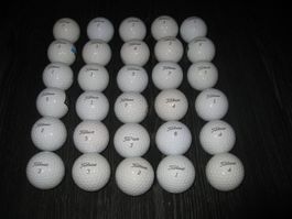 100 Golfbälle Titleist ProV1 gebraut (schön)