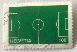 Nr.1264 FUSSBALL EUROPA MEISTERSCHAFT 2008 GESTEMPELT   