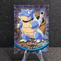 Pokemon Topps Holo Blue 1. Edition/Print DE Blastoise Turtok