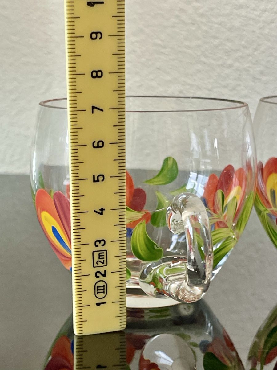 Tazze: Vintage Kaffeetassen Handbemalt , Bartlett-Colli – Usato da Richterswil venduto da Prangins9 2