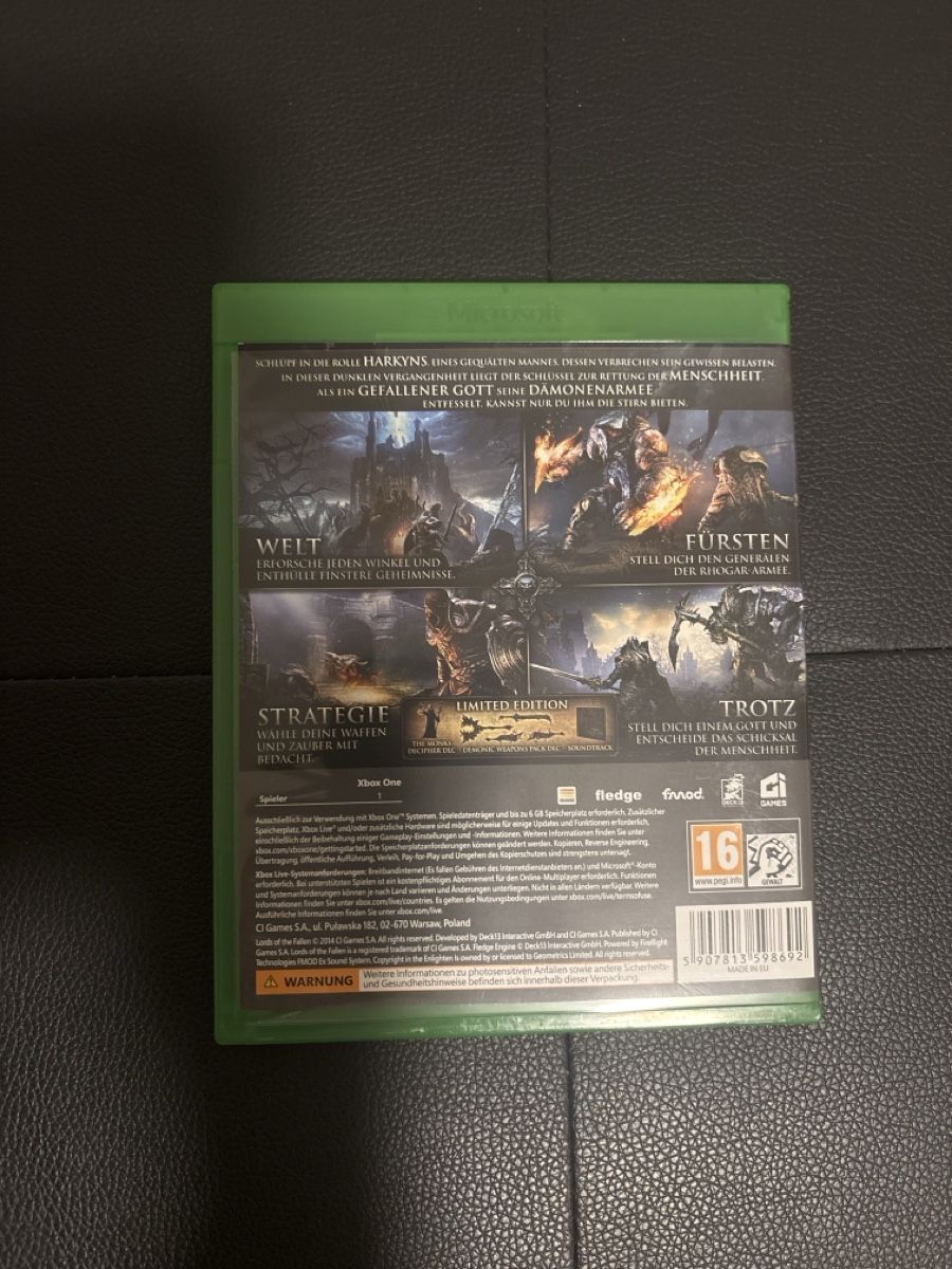 Giochi: Lords of the Fallen - Xbox One – Usato da Balgach venduto da robkgu 1