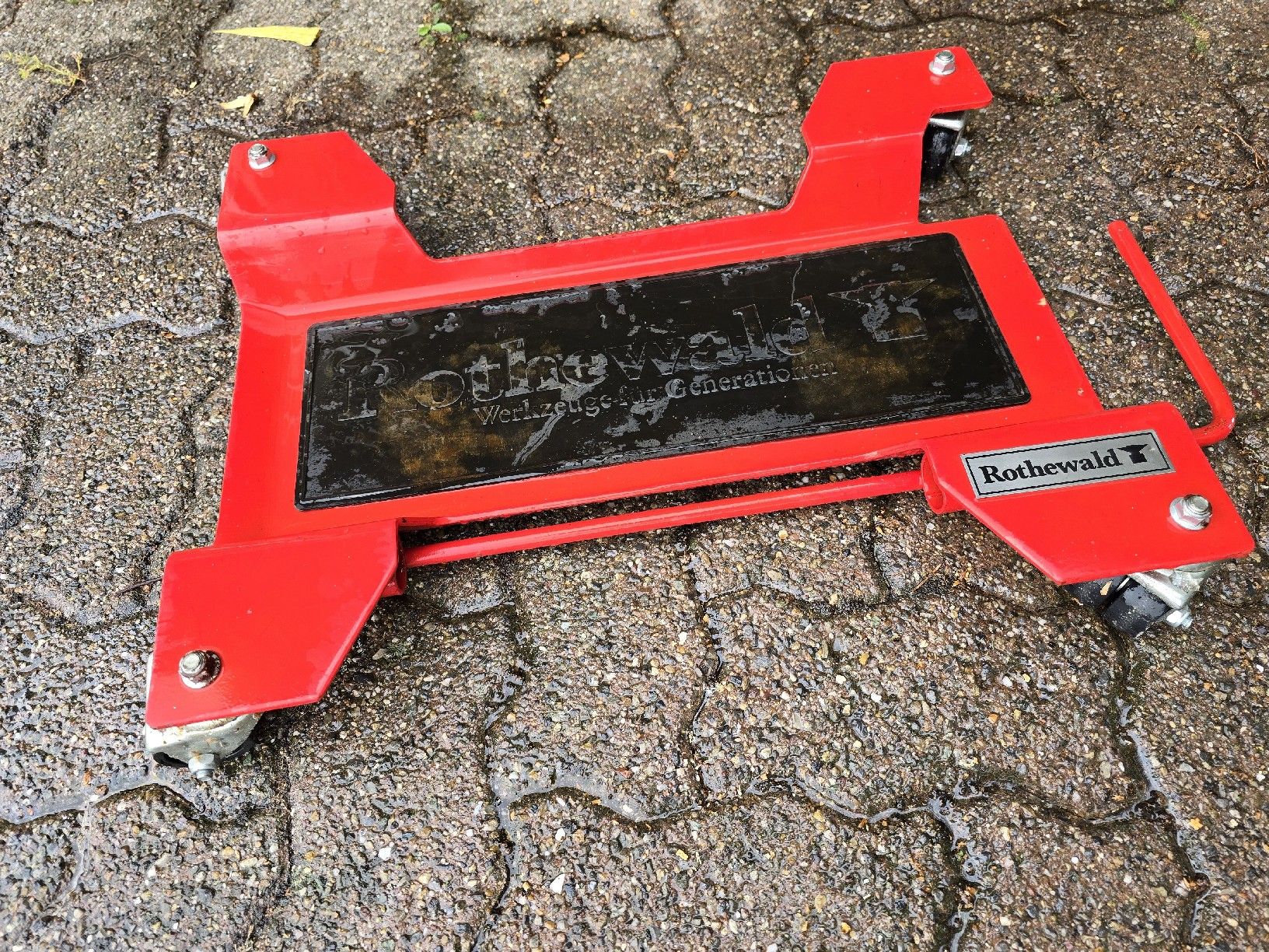 Stander: Rangierhilfe Rothewald Motorrad rot – Usato da Bertschikon Gossau venduto da Toni1326