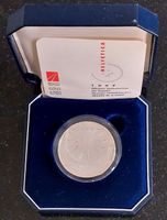 20 Franken 1997 pp Silber 150 Jahre Schweizer Bahnen Box