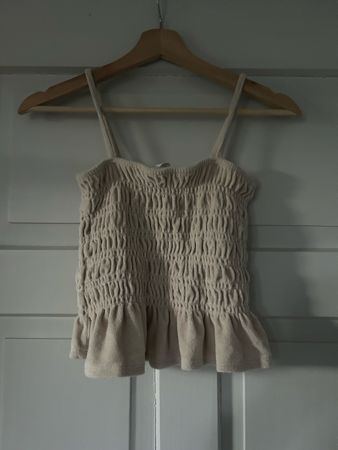 Sommerliches Top Gr. S beige von H&M