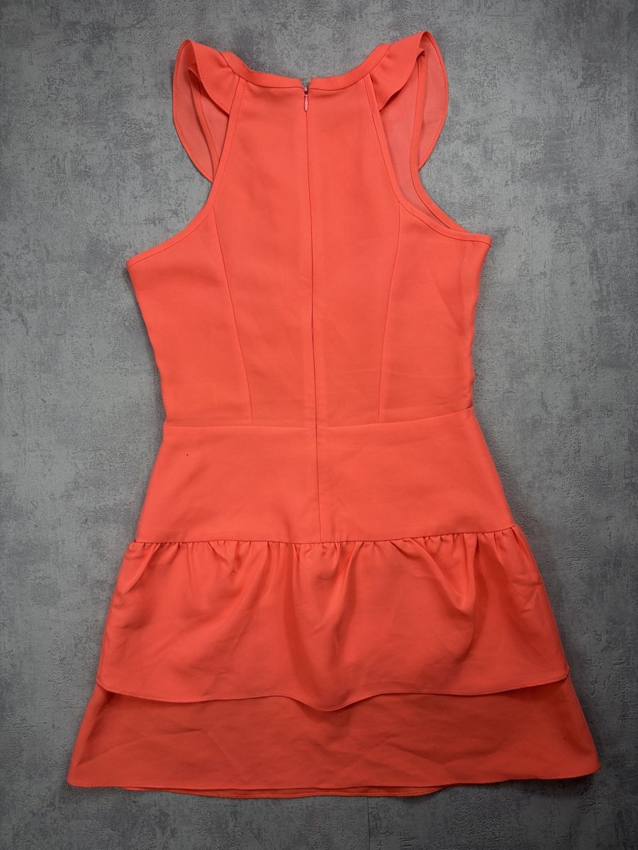 Maje Kleider: Robe Maje Retta Corail à Volants - Taille 2 (M) – Neu (gemäss Beschreibung) aus Hauterive NE von Leo_o 6