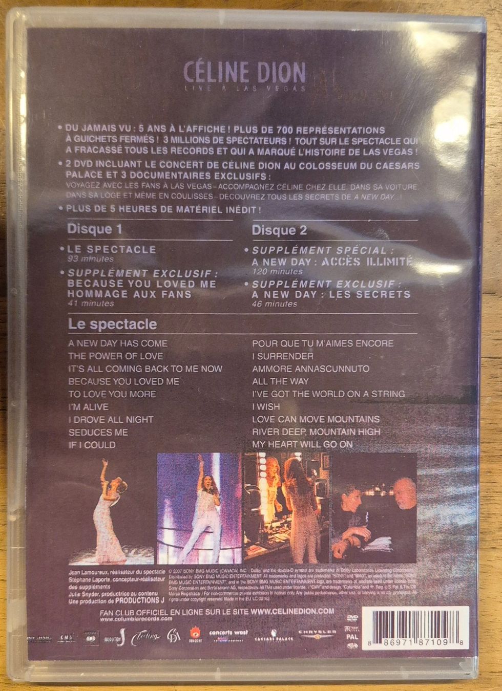 Tutti i DVDs: DVD "Céline Dion - Live at Las Vegas" – Usato da Spreitenbach venduto da Weha9 1
