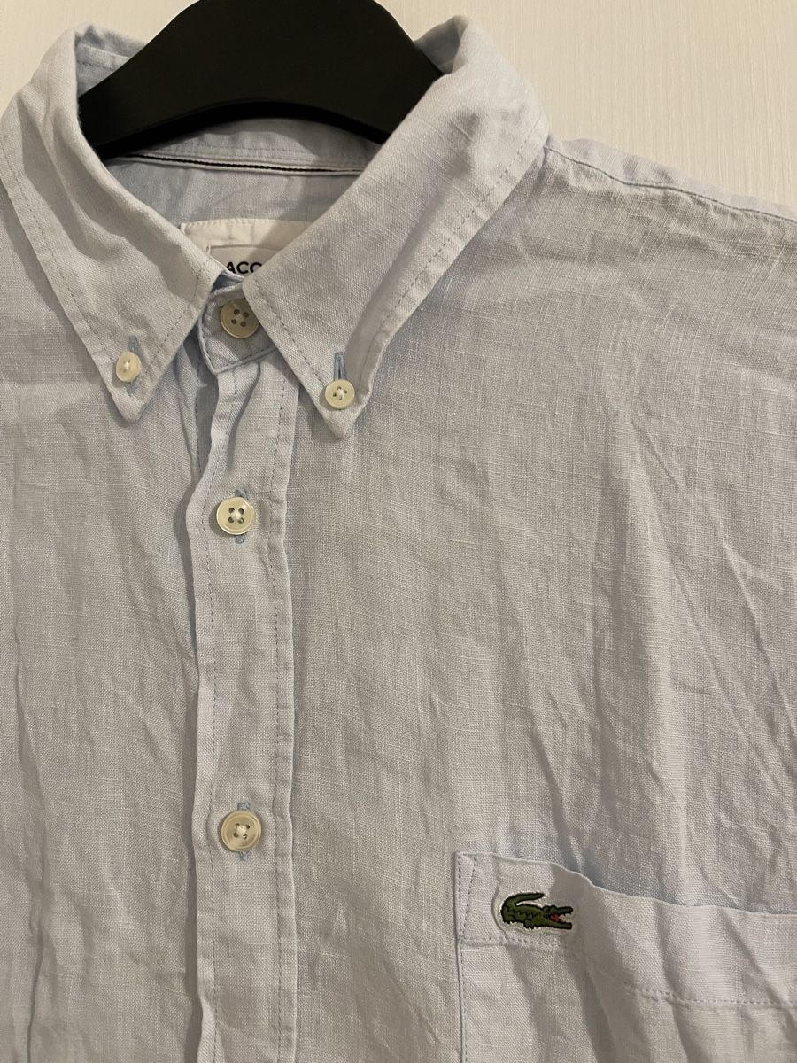 Lacoste Camicie: Lacoste Hemd hellblau, Gr. M, Leinen, Top Zustand! – Nuovo (secondo la descrizione) da Wetzikon ZH venduto da Jan_wojt 1