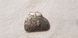 Plakette Fasnacht Basel 1972 Silber