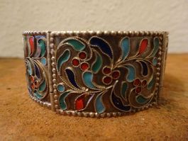 Armband Silber Cloisonné