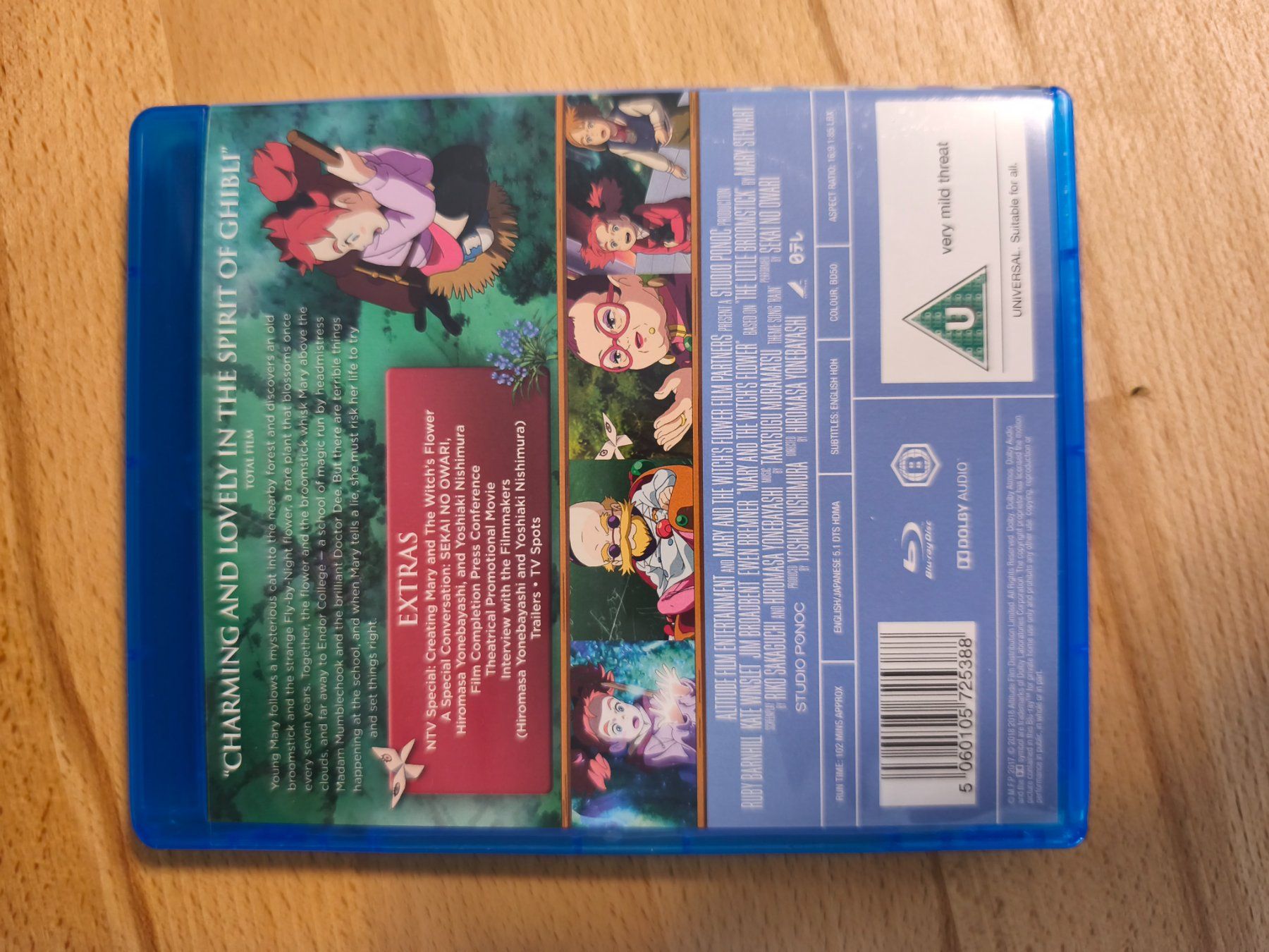 Tutti i DVDs: Mary and the Witch's Flower Blu-Ray – Usato da Näfels venduto da ChocolateMuffin 2